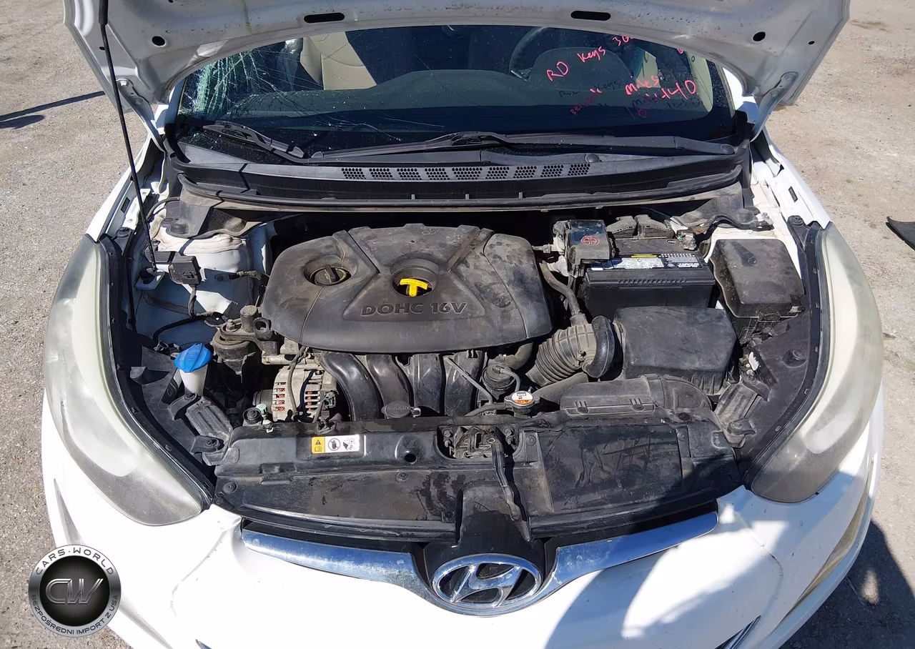 2014 Hyundai Elantra Se VIN:5NPDH4AE3EH479990 - 10