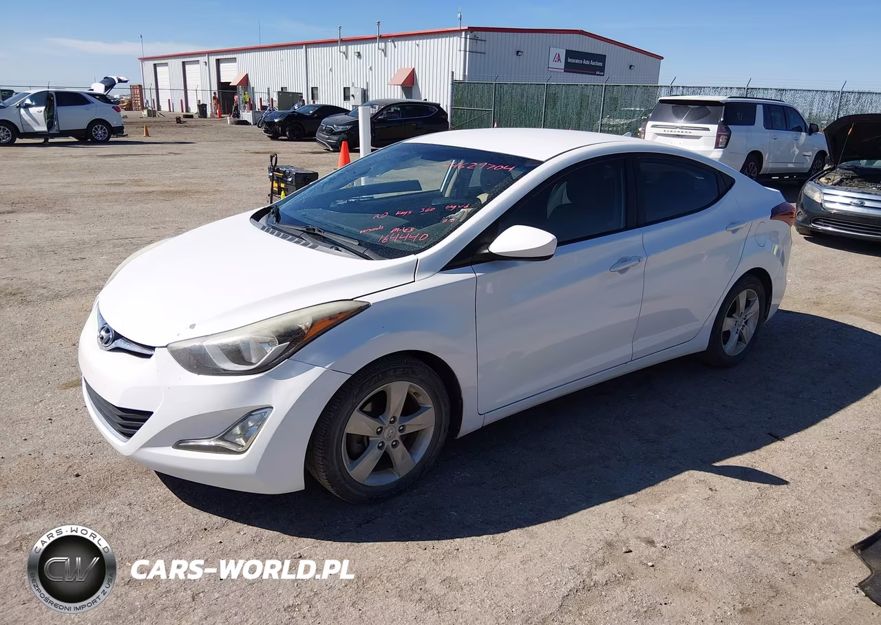 2014 Hyundai Elantra Se VIN:5NPDH4AE3EH479990 - 2