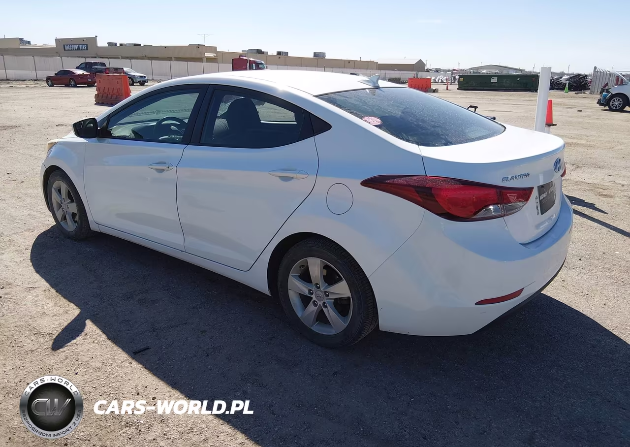 2014 Hyundai Elantra Se VIN:5NPDH4AE3EH479990 - 3