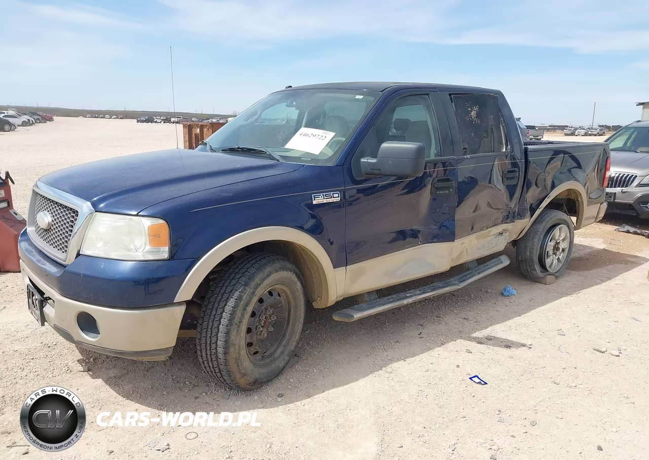 2007 Ford F-150 Lariat-Xlt VIN:1FTPW12V57KD50346 - 2