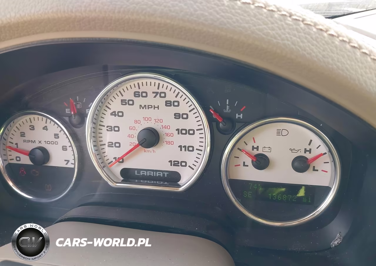 2007 Ford F-150 Lariat-Xlt VIN:1FTPW12V57KD50346 - 7