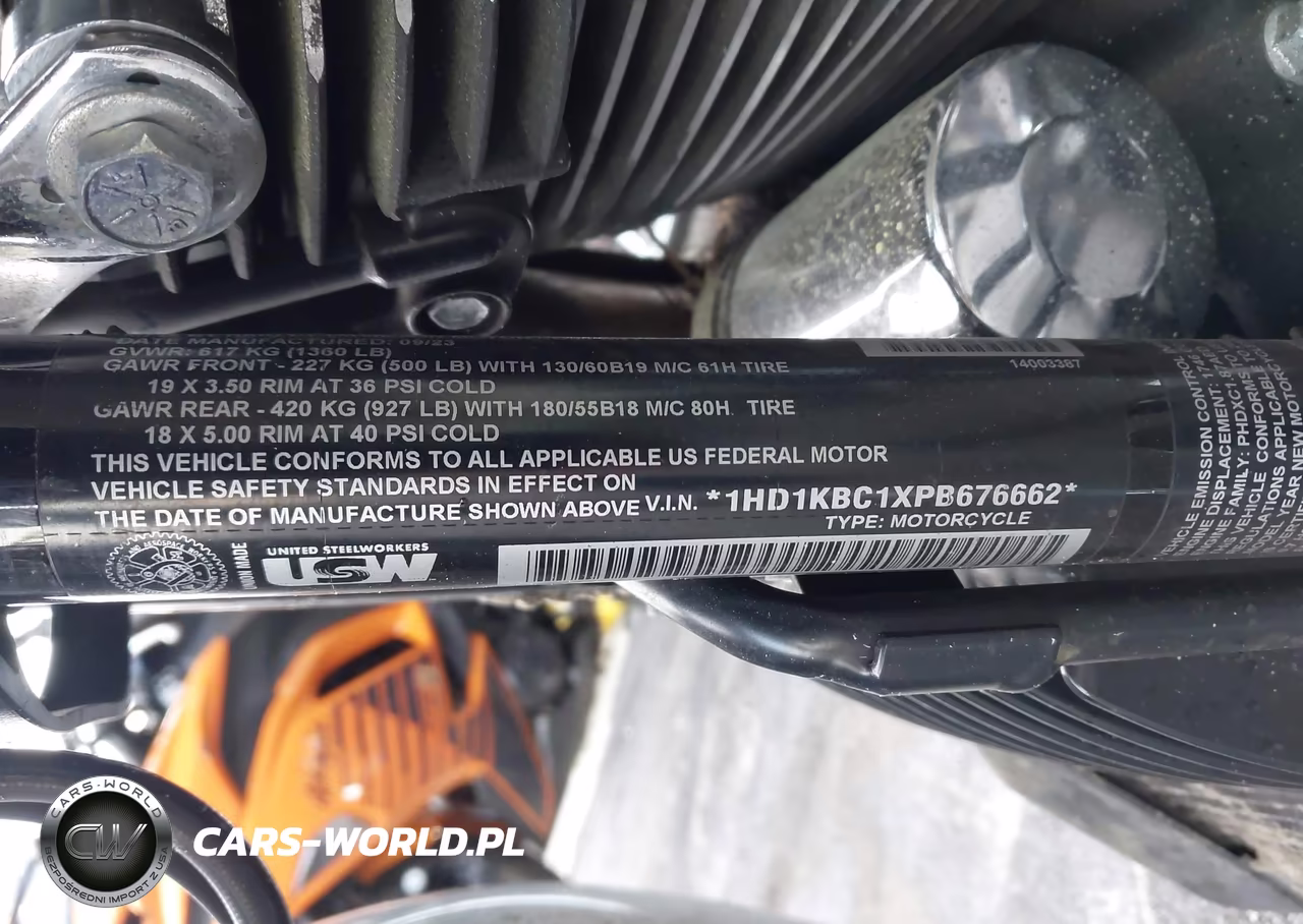 2023 Harley-Davidson Flhx VIN:1HD1KBC1XPB676662 - 10