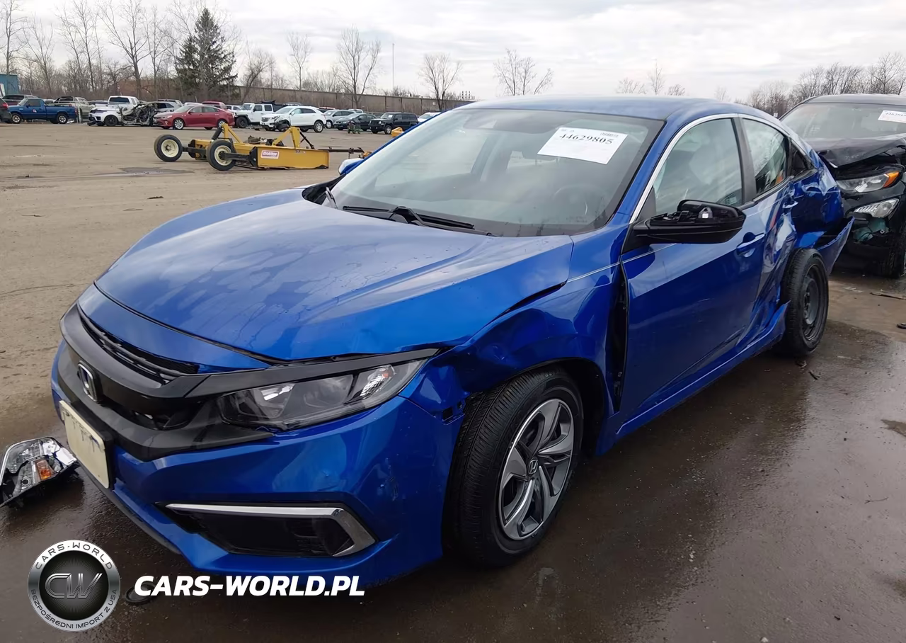 2019 Honda Civic Lx VIN:2HGFC2F64KH532893 - 2