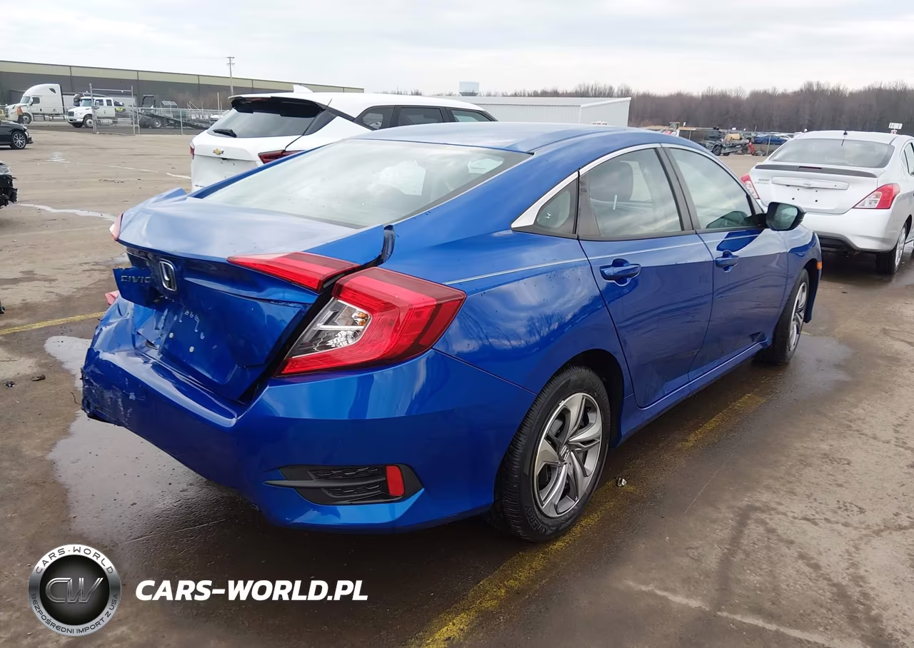 2019 Honda Civic Lx VIN:2HGFC2F64KH532893 - 4