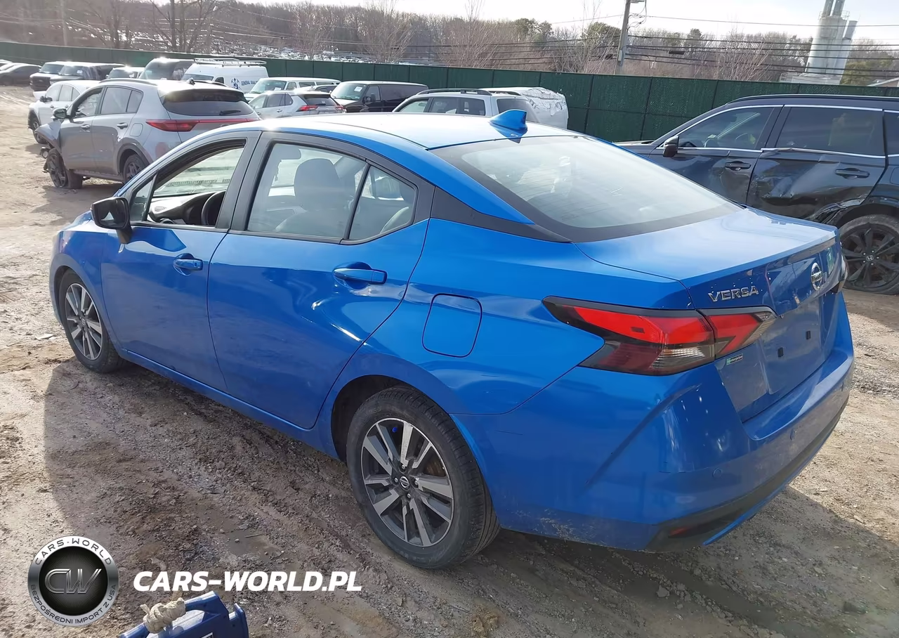 2021 Nissan Versa Sv Xtronic Cvt VIN:3N1CN8EV0ML885071 - 3