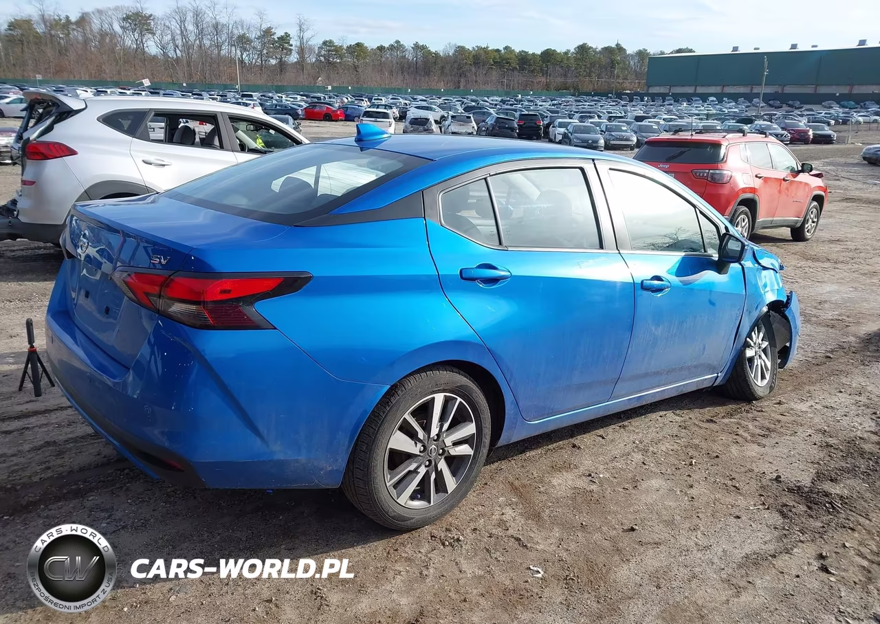 2021 Nissan Versa Sv Xtronic Cvt VIN:3N1CN8EV0ML885071 - 4