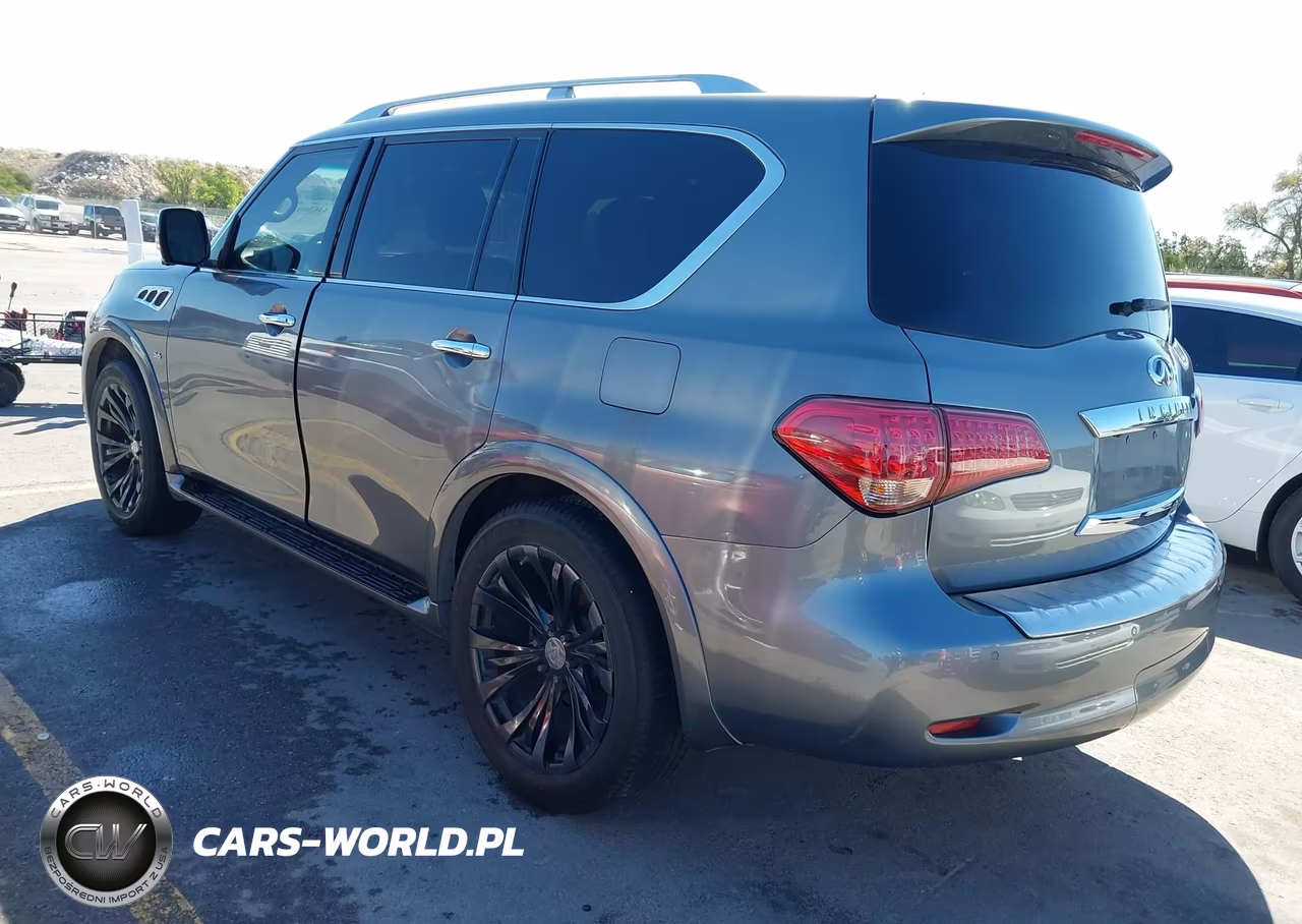 2017 Infiniti Qx80 VIN:JN8AZ2NF6H9641491 - 3
