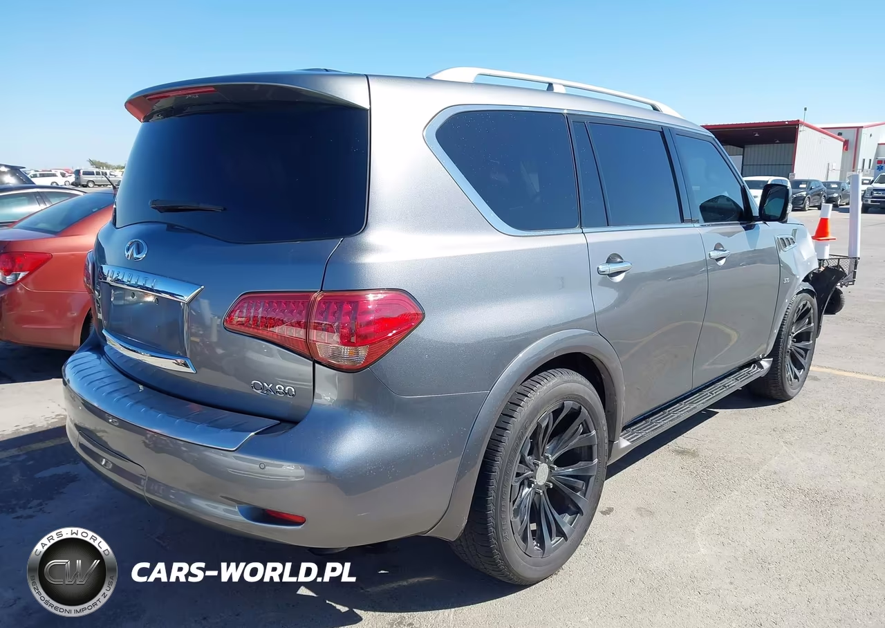 2017 Infiniti Qx80 VIN:JN8AZ2NF6H9641491 - 4
