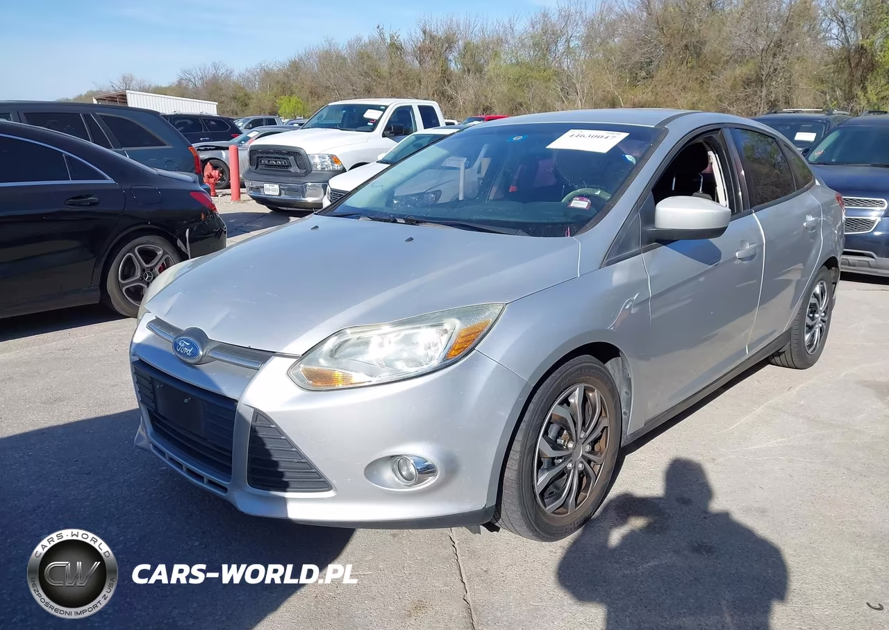 2012 Ford Focus Se VIN:1FAHP3F24CL302814 - 2
