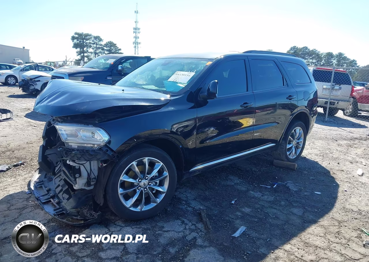 2022 Dodge Durango Sxt Awd VIN:1C4RDJAGXNC129589 - 2
