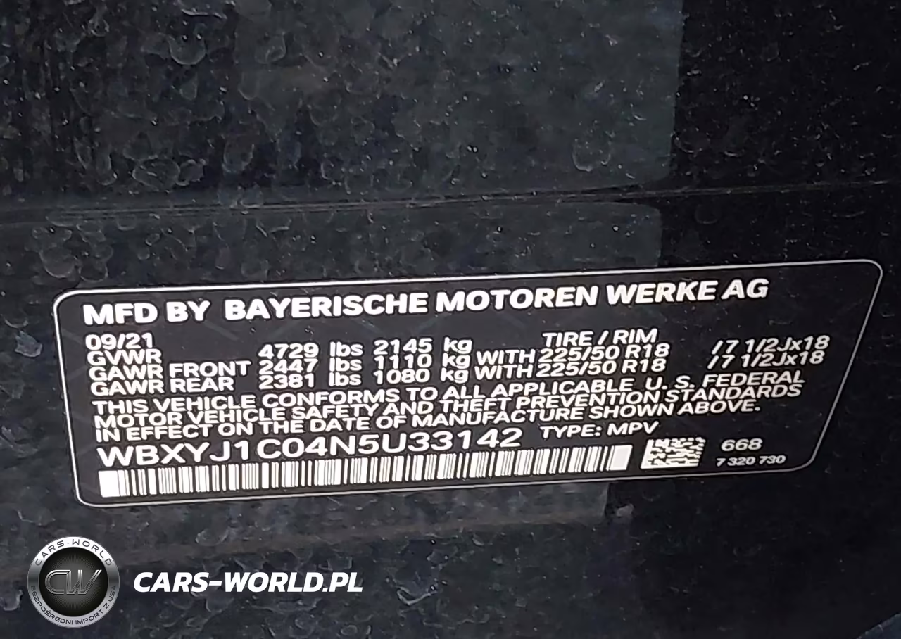 2022 BMW X2 xDrive28I VIN:WBXYJ1C04N5U33142 - 9