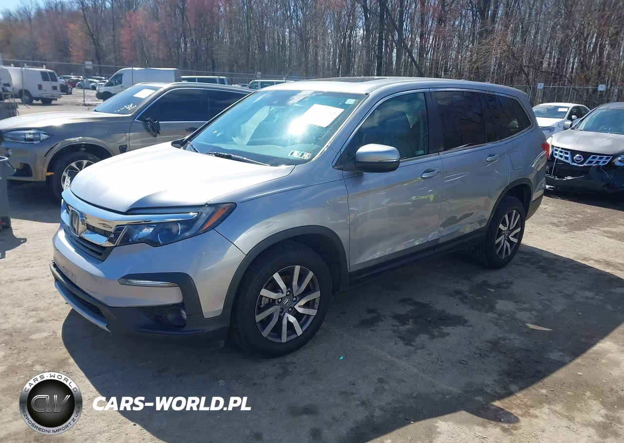 2021 Honda Pilot Awd Ex-L VIN:5FNYF6H52MB024151 - 2