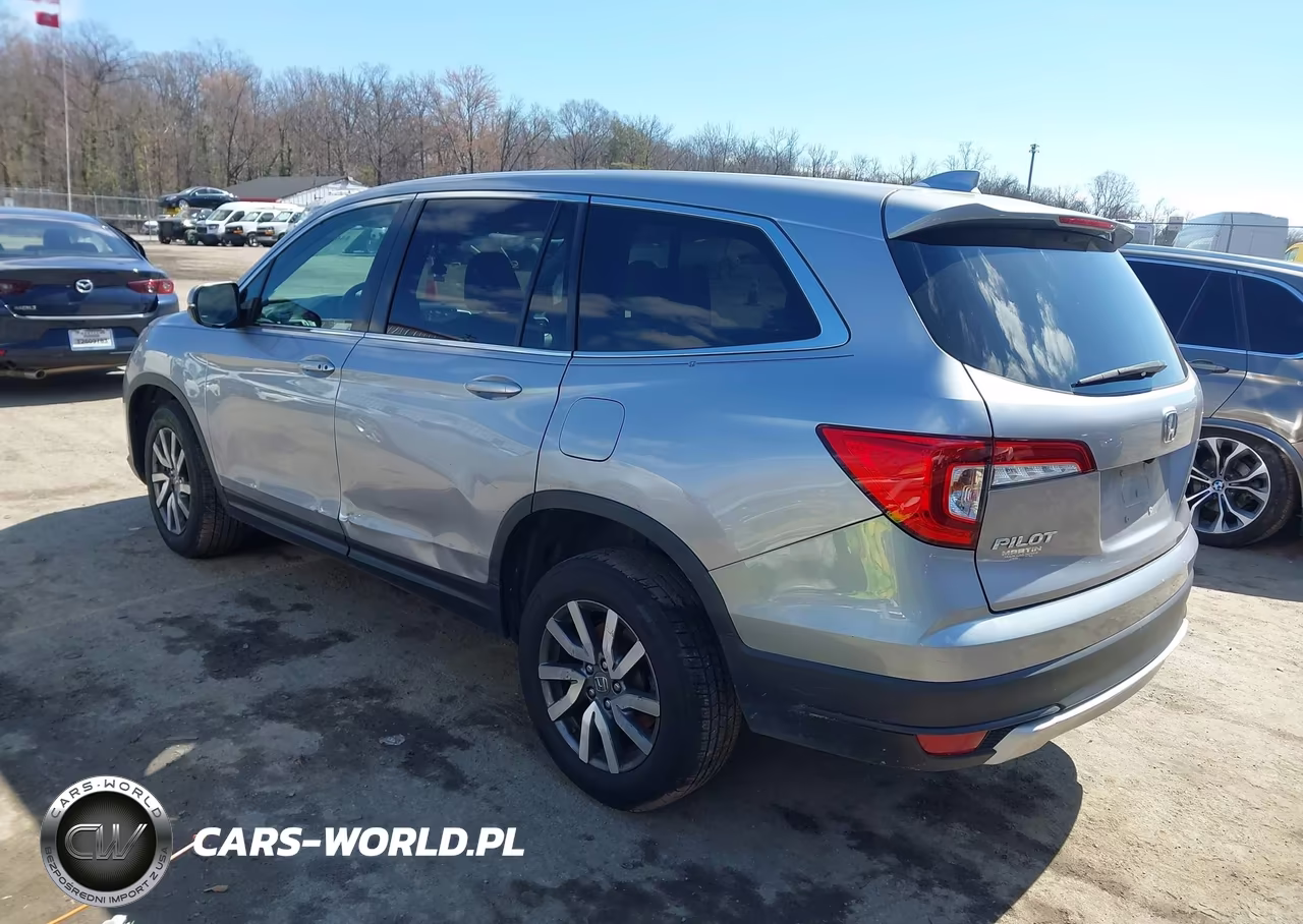 2021 Honda Pilot Awd Ex-L VIN:5FNYF6H52MB024151 - 3