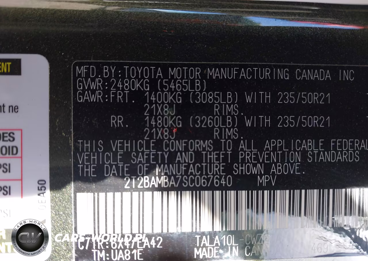2025 Lexus Rx 350 Premium VIN:2T2BAMBA7SC067640 - 9