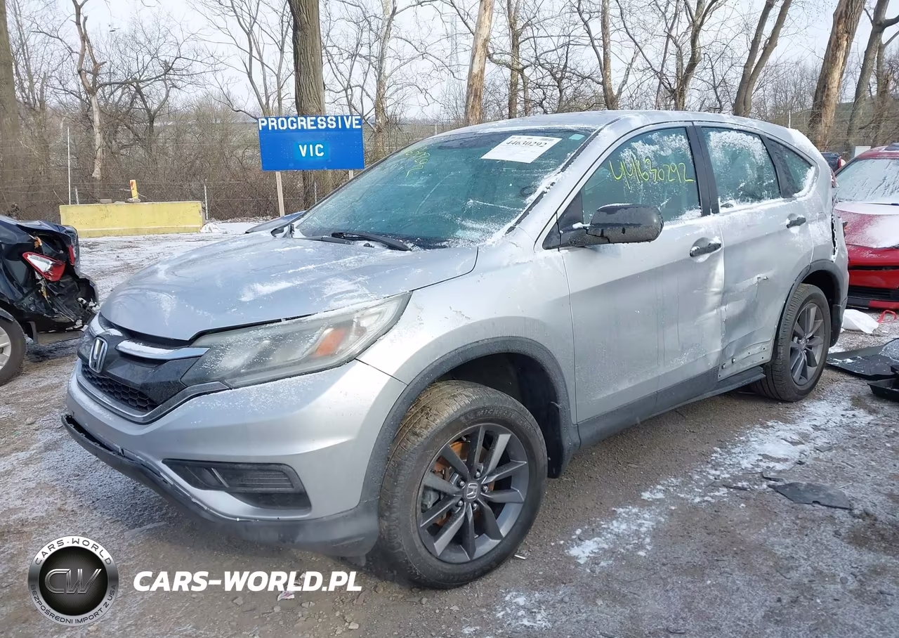 2015 Honda Cr-V Lx VIN:5J6RM4H36FL013306 - 2
