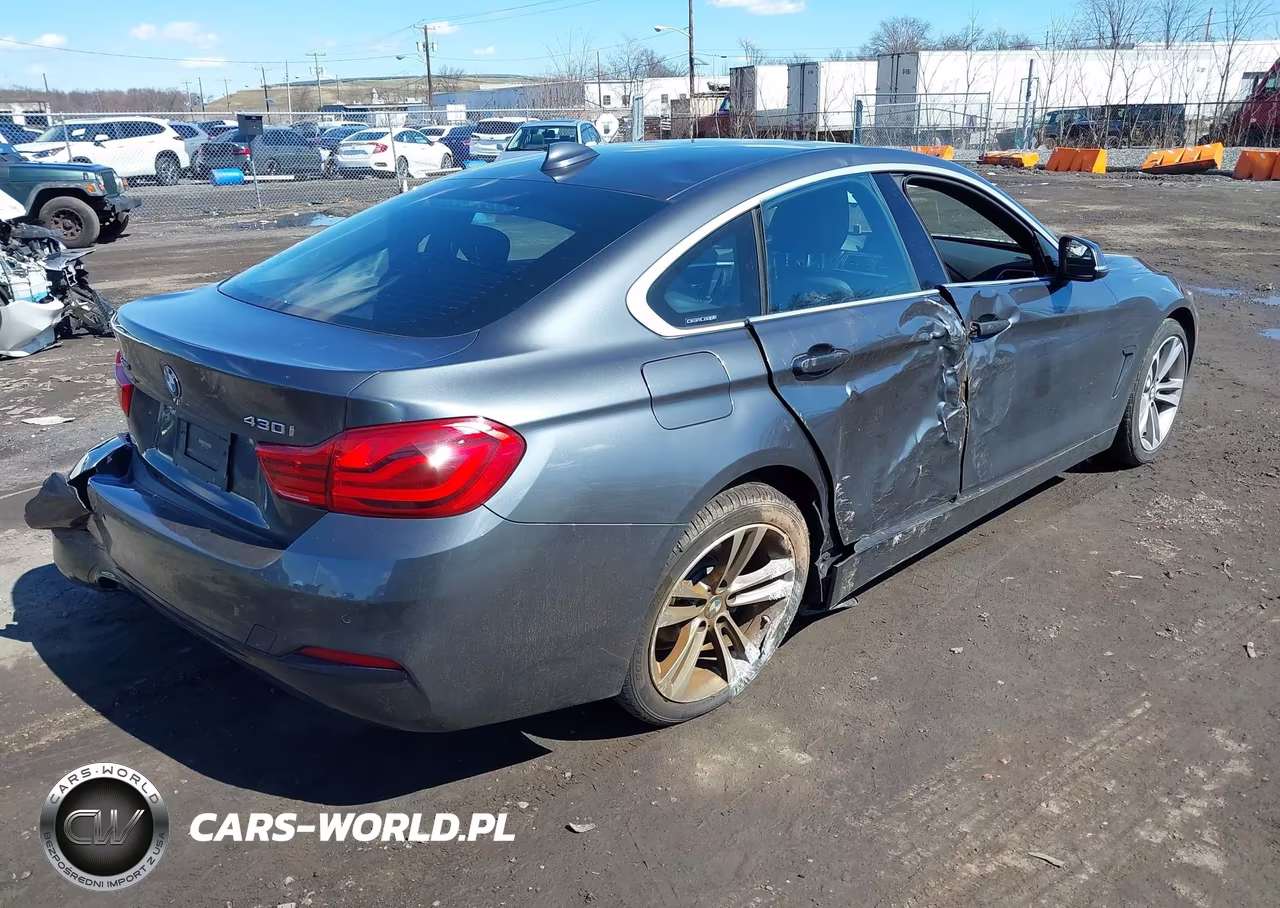 2019 BMW 430I Gran Coupe xDrive VIN:WBA4J3C57KBL10609 - 4