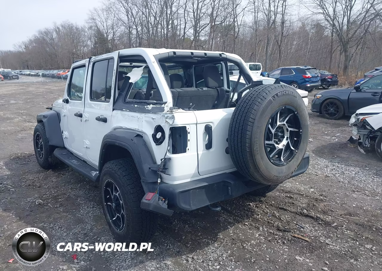 2021 Jeep Wrangler Unlimited Sport S 4X4 VIN:1C4HJXDNXMW744190 - 3