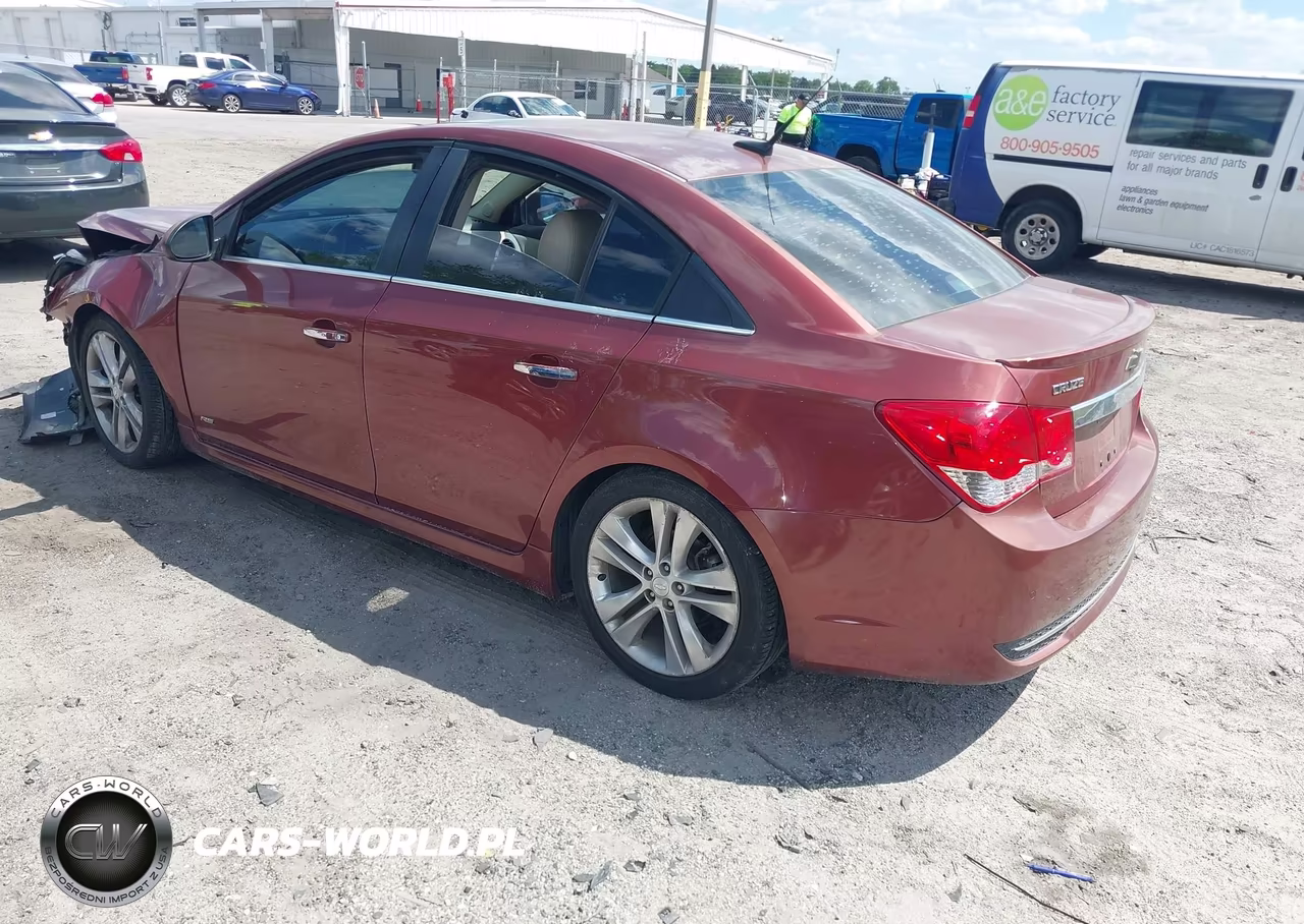 2012 Chevrolet Cruze Ltz VIN:1G1PH5SC7C7264347 - 3
