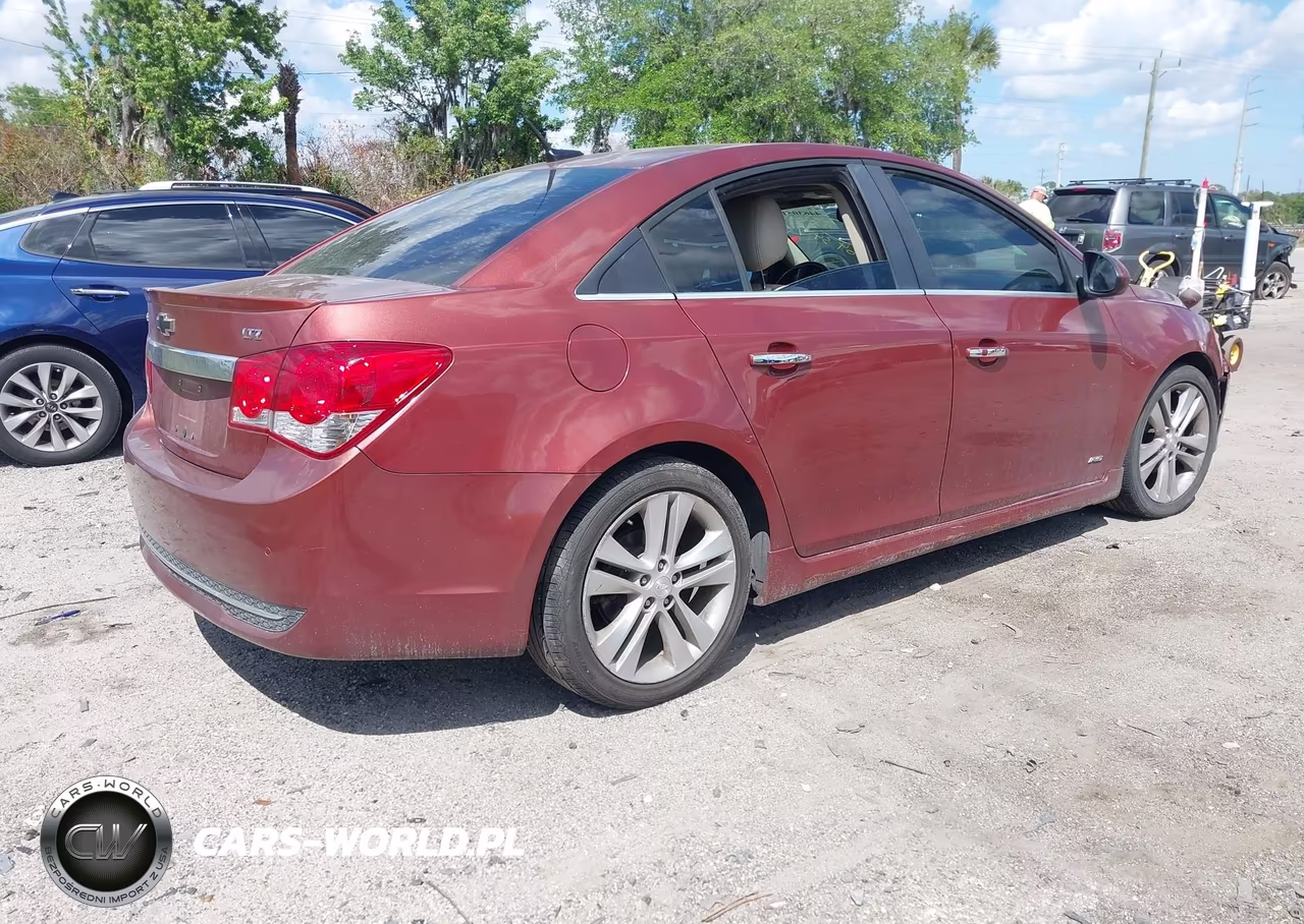 2012 Chevrolet Cruze Ltz VIN:1G1PH5SC7C7264347 - 4