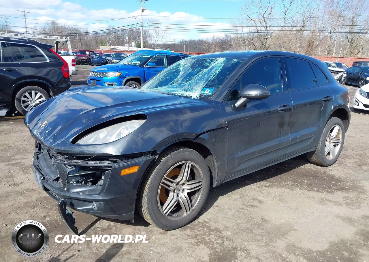 2017 Porsche Macan VIN:WP1AA2A56HLB04377 - 2