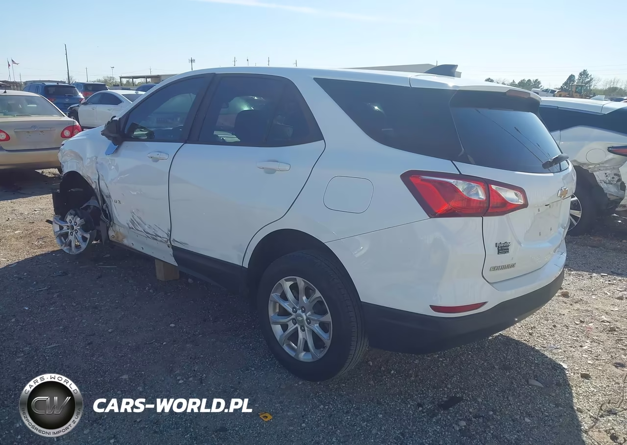 2020 Chevrolet Equinox Fwd Ls VIN:3GNAXHEV6LS621136 - 3
