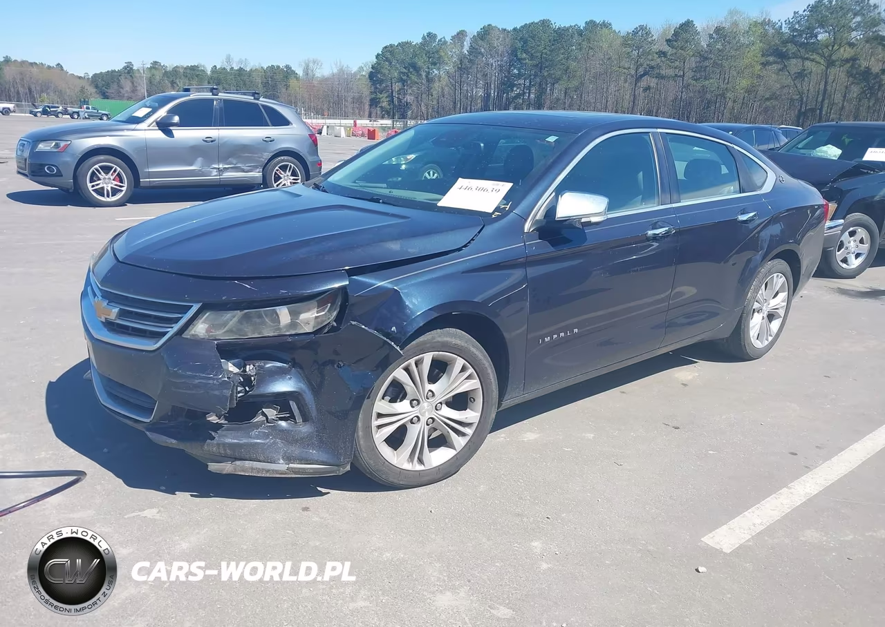 2014 Chevrolet Impala 2Lt VIN:2G1125S39E9206491 - 2