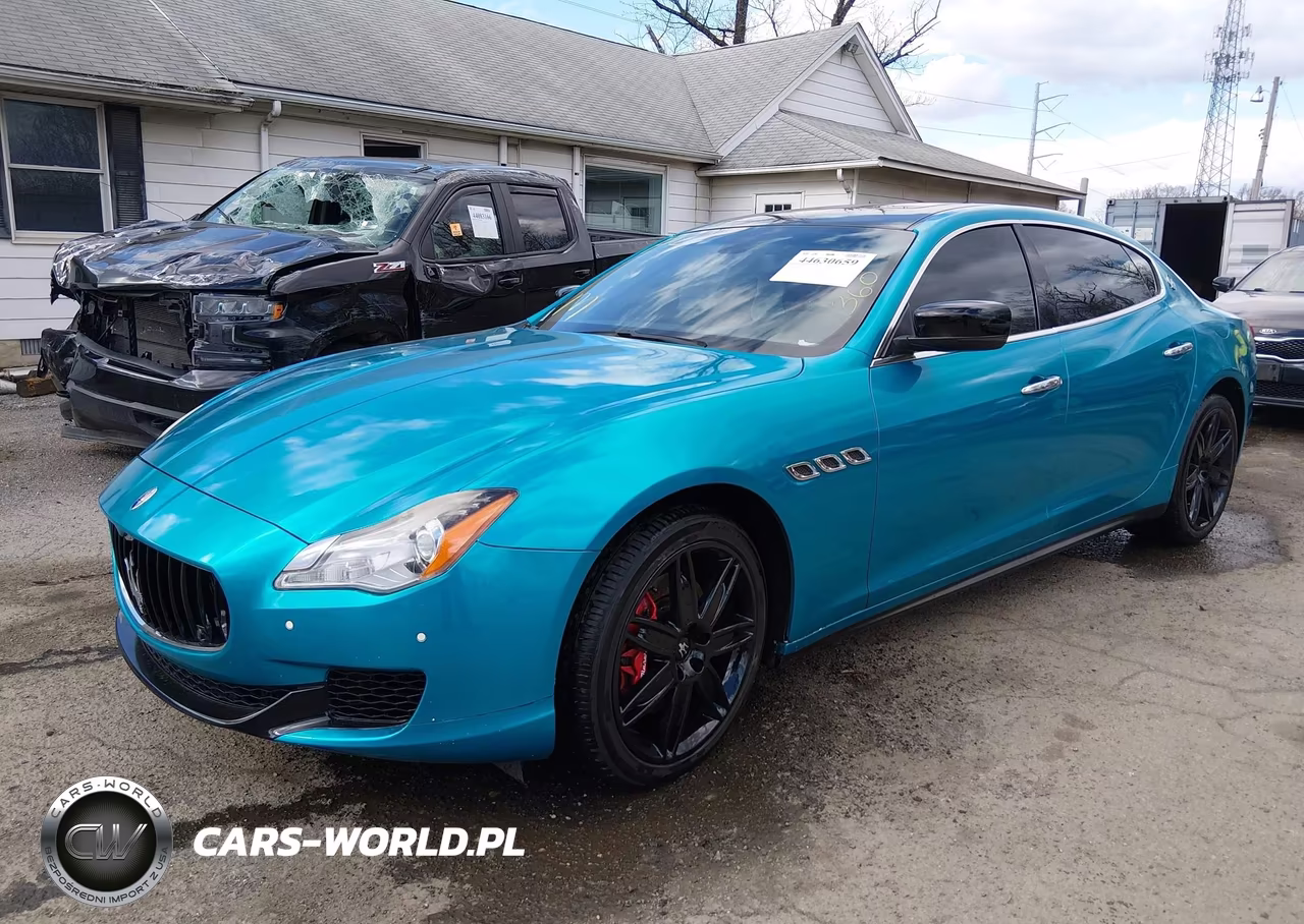 2015 Maserati Quattroporte S Q4 VIN:ZAM56RRAXF1135828 - 2
