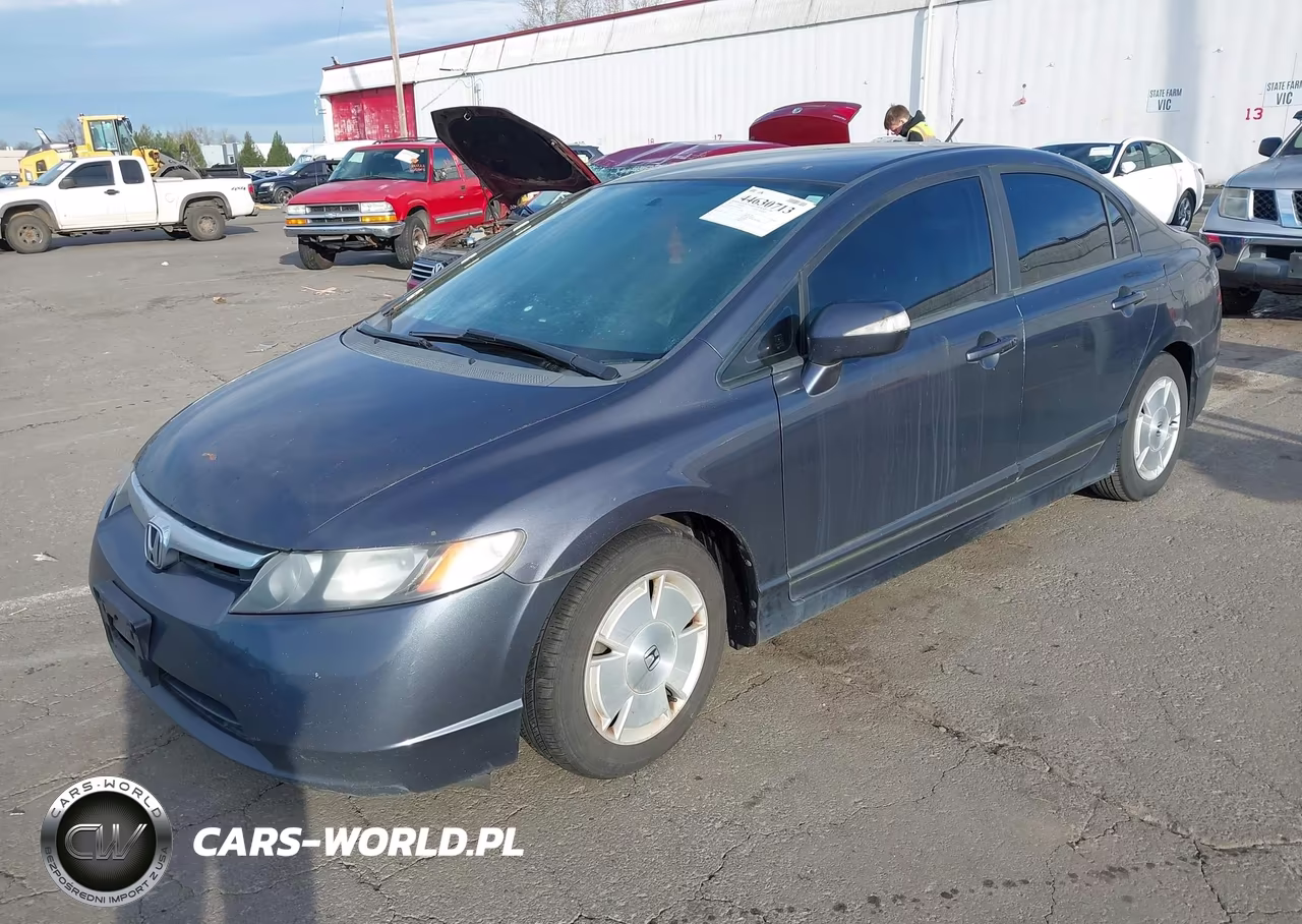 2007 Honda Civic Hybrid VIN:JHMFA36247S017897 - 2