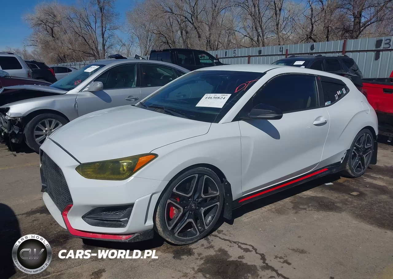 2020 Hyundai Veloster N VIN:KMHT36AH7LU004132 - 2