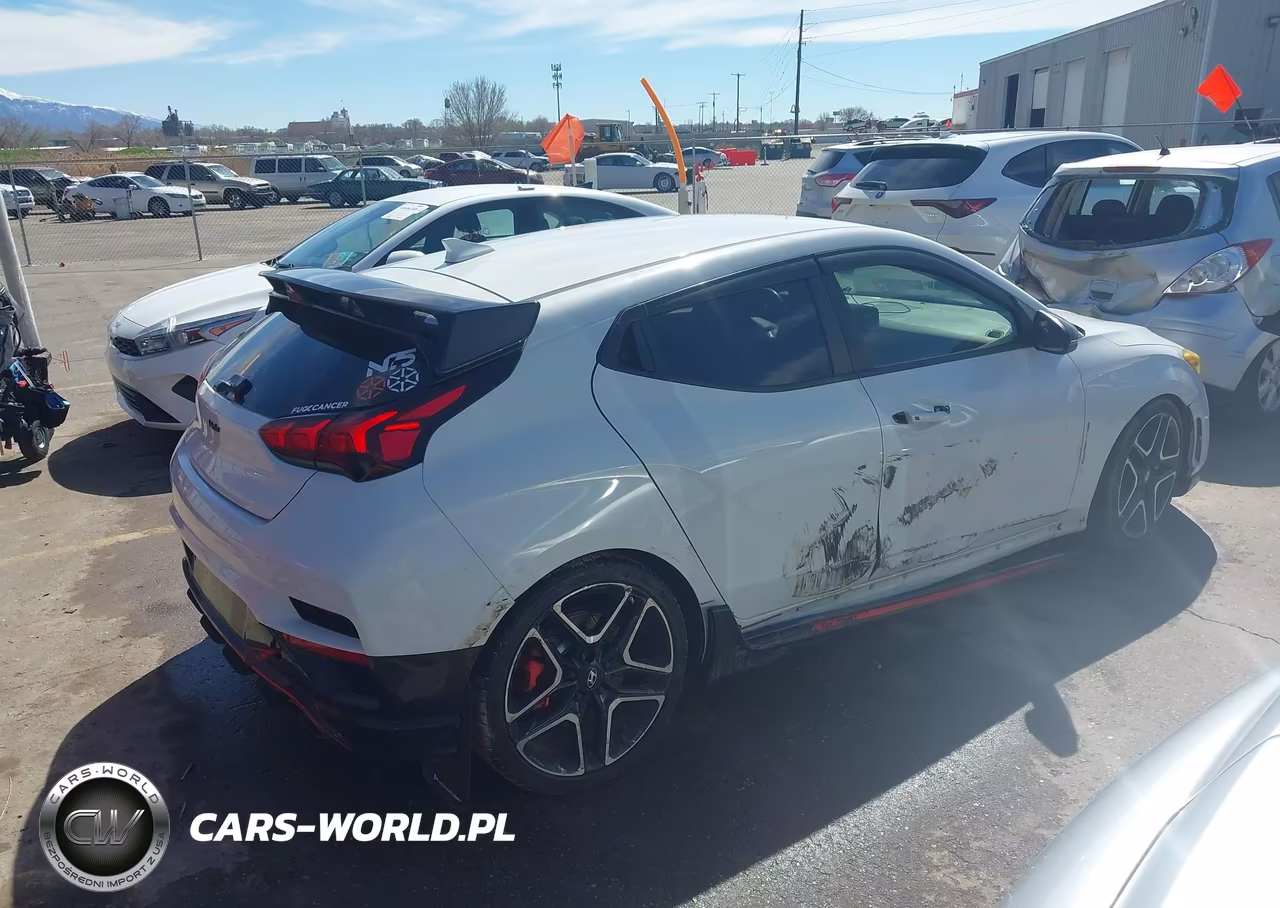 2020 Hyundai Veloster N VIN:KMHT36AH7LU004132 - 4
