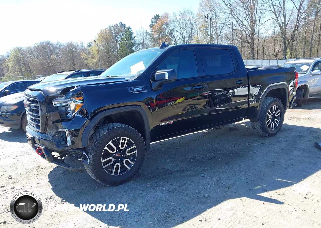 2021 GMC Sierra 1500 4Wd Short Box At4 VIN:3GTU9EET9MG401684 - 2