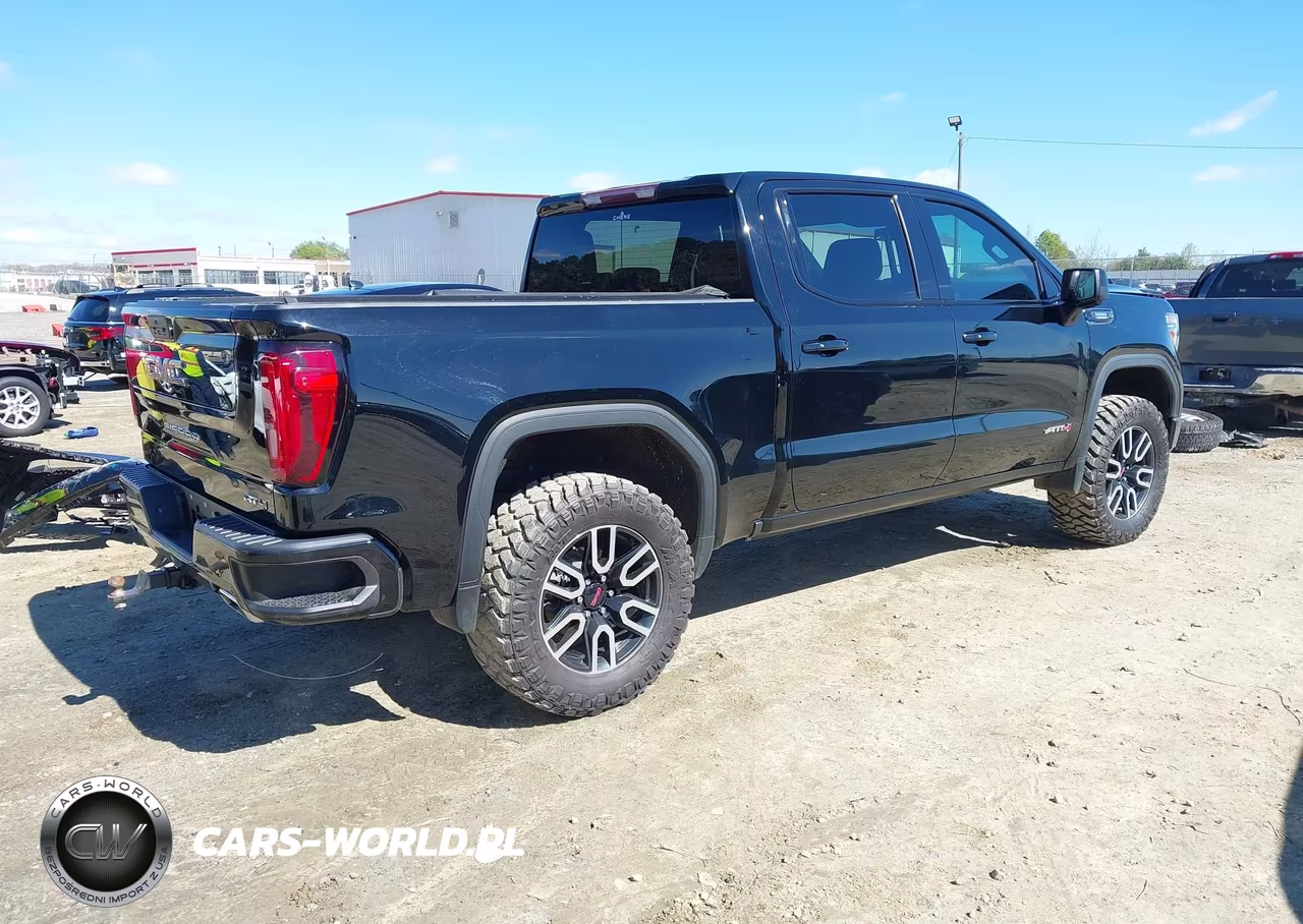 2021 GMC Sierra 1500 4Wd Short Box At4 VIN:3GTU9EET9MG401684 - 4