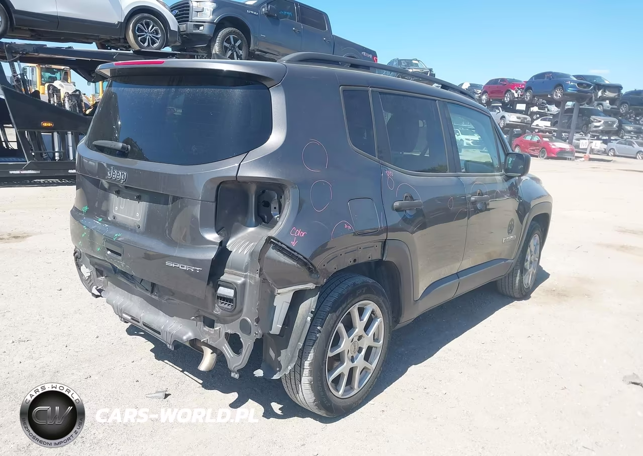 2020 Jeep Renegade Sport Fwd VIN:ZACNJAAB3LPL68595 - 4
