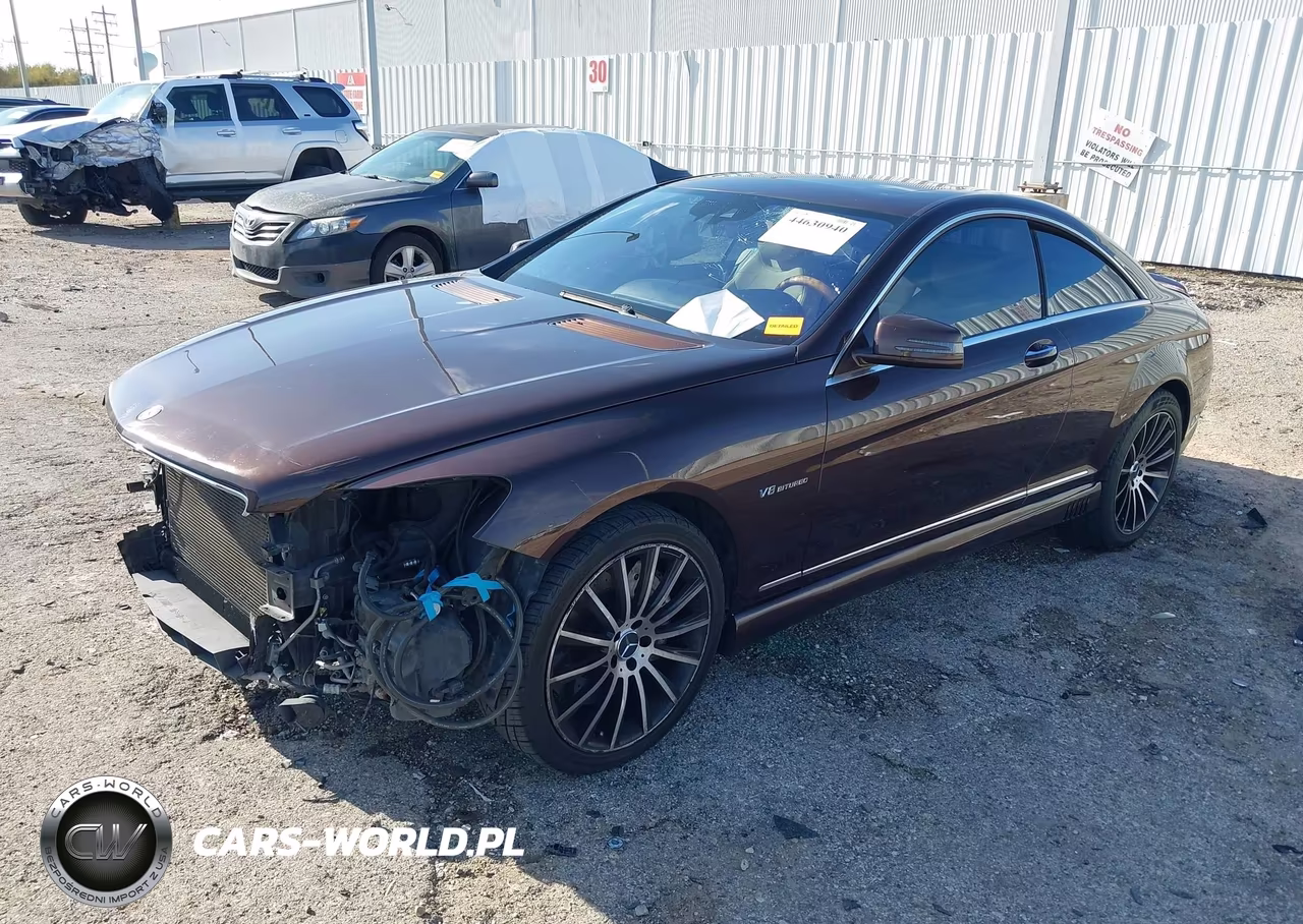 2011 Mercedes-Benz Cl 63 Amg VIN:WDDEJ7EB4BA027615 - 2