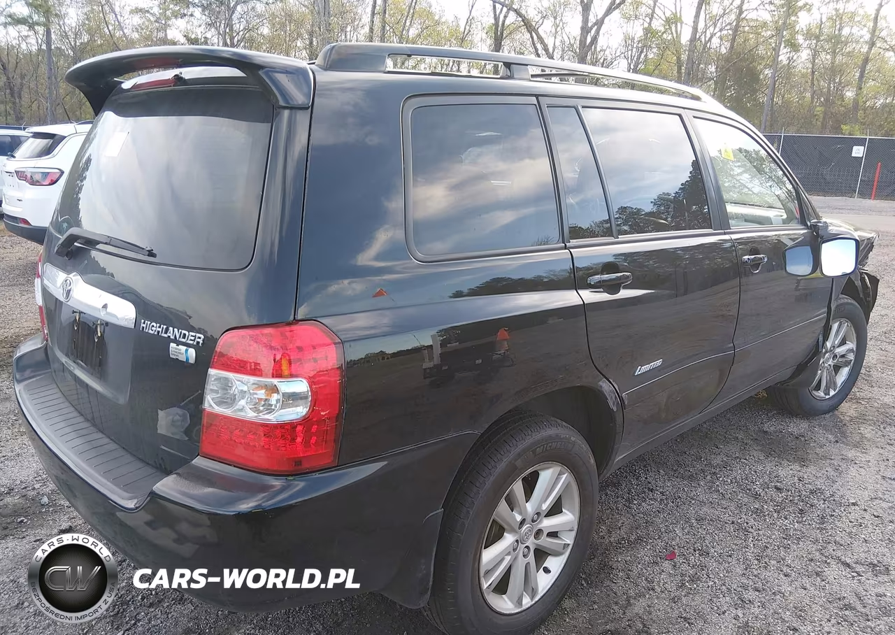 2007 Toyota Highlander Hybrid Limited V6 VIN:JTEEW21A770048480 - 4