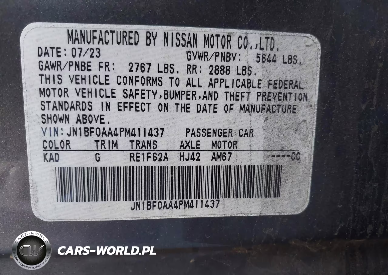 2023 Nissan Ariya Venture+ VIN:JN1BF0AA4PM411437 - 9