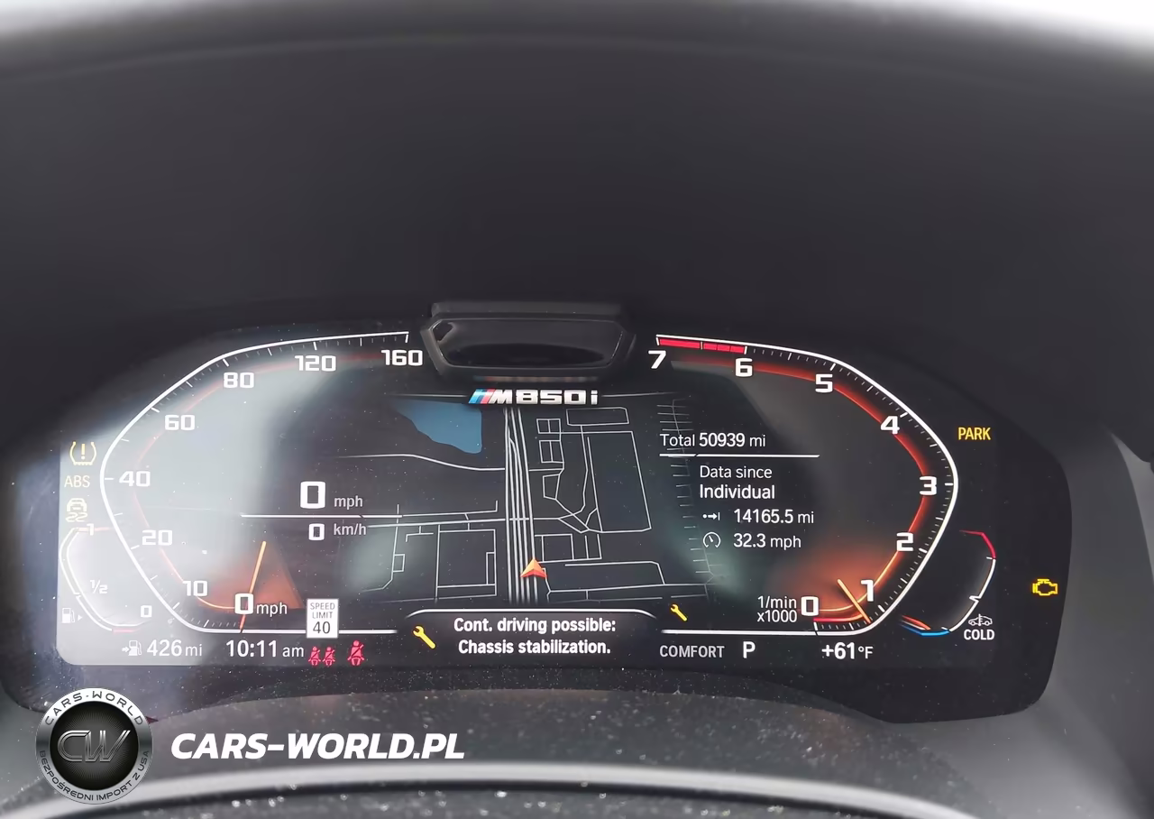 2019 BMW M850I xDrive VIN:WBAFY4C5XKBX39351 - 7
