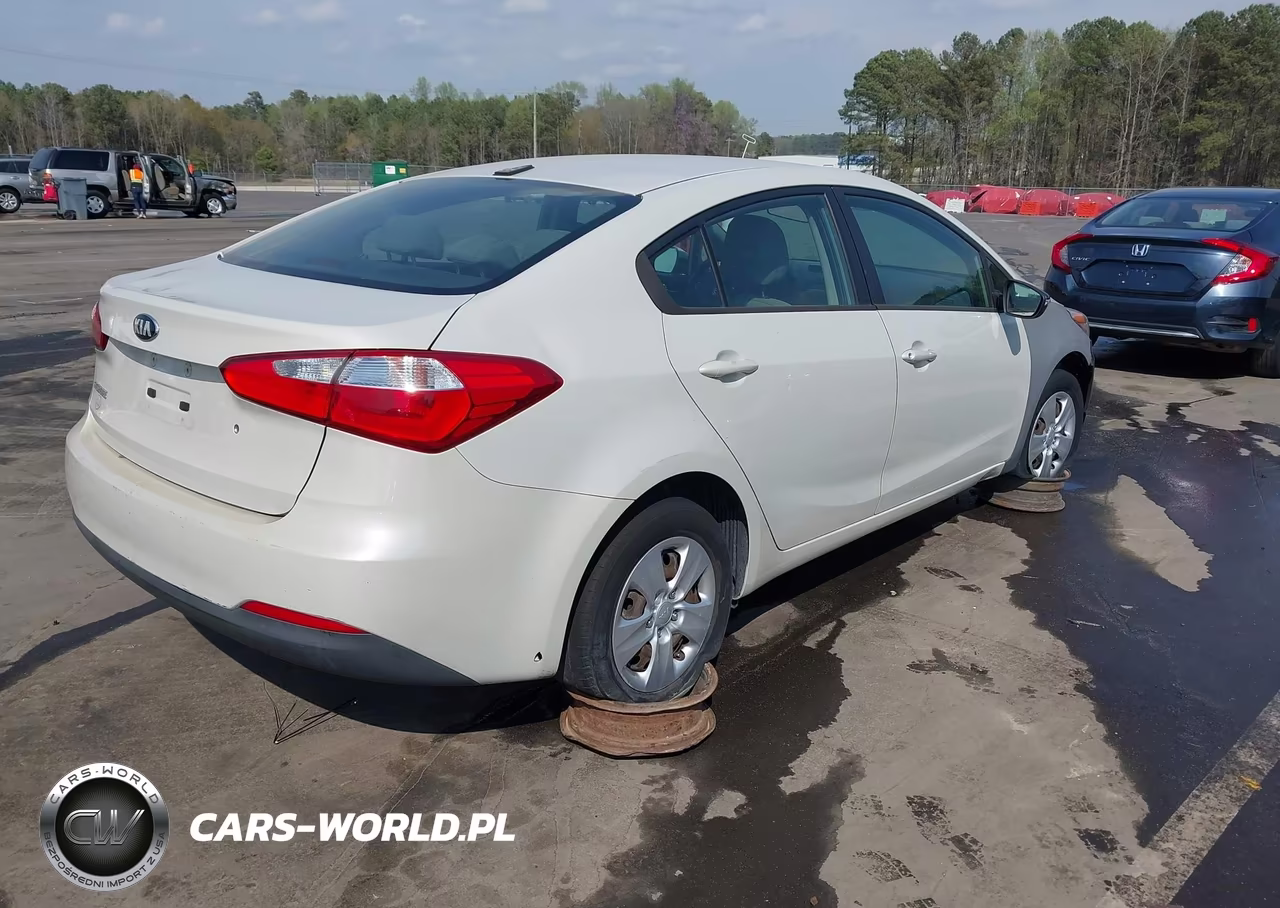 2014 Kia Forte Lx VIN:KNAFK4A6XE5176530 - 4