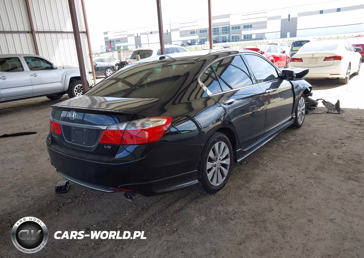 2013 Honda Accord Ex-L V-6 VIN:1HGCR3F81DA032085 - 4