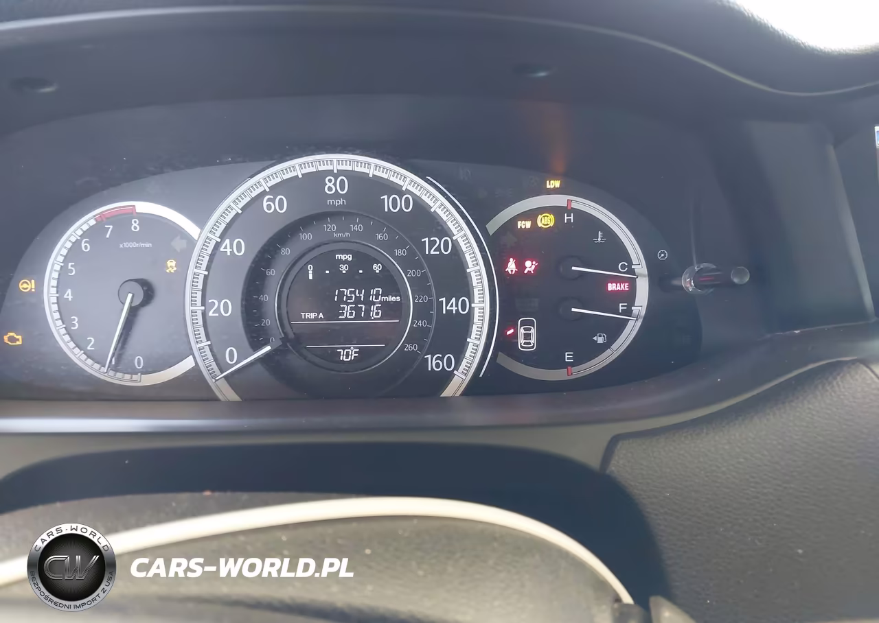 2013 Honda Accord Ex-L V-6 VIN:1HGCR3F81DA032085 - 7