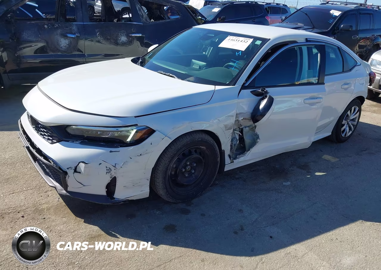 2025 Honda Civic Lx VIN:2HGFE2F22SH535699 - 2