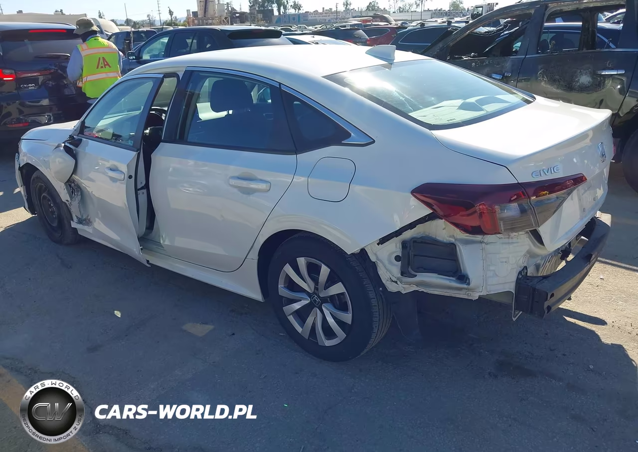 2025 Honda Civic Lx VIN:2HGFE2F22SH535699 - 3