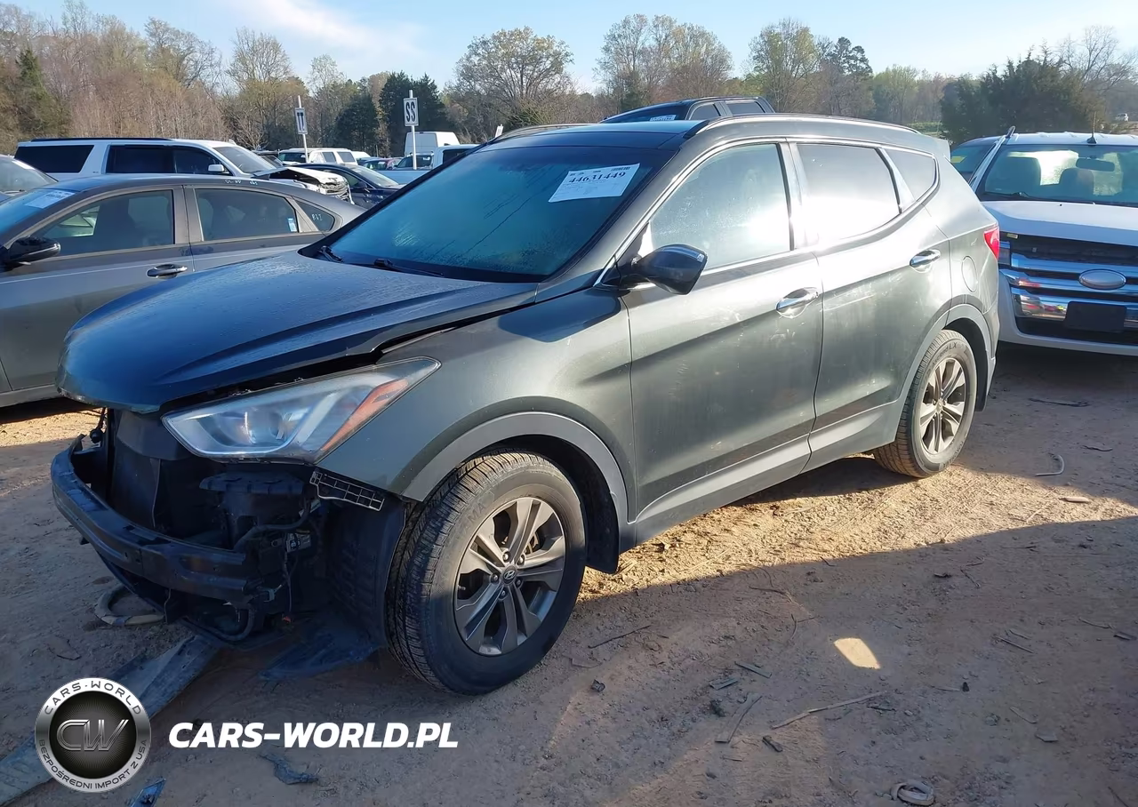 2014 Hyundai Santa Fe Sport 2.4L VIN:5XYZU3LB2EG166290 - 2