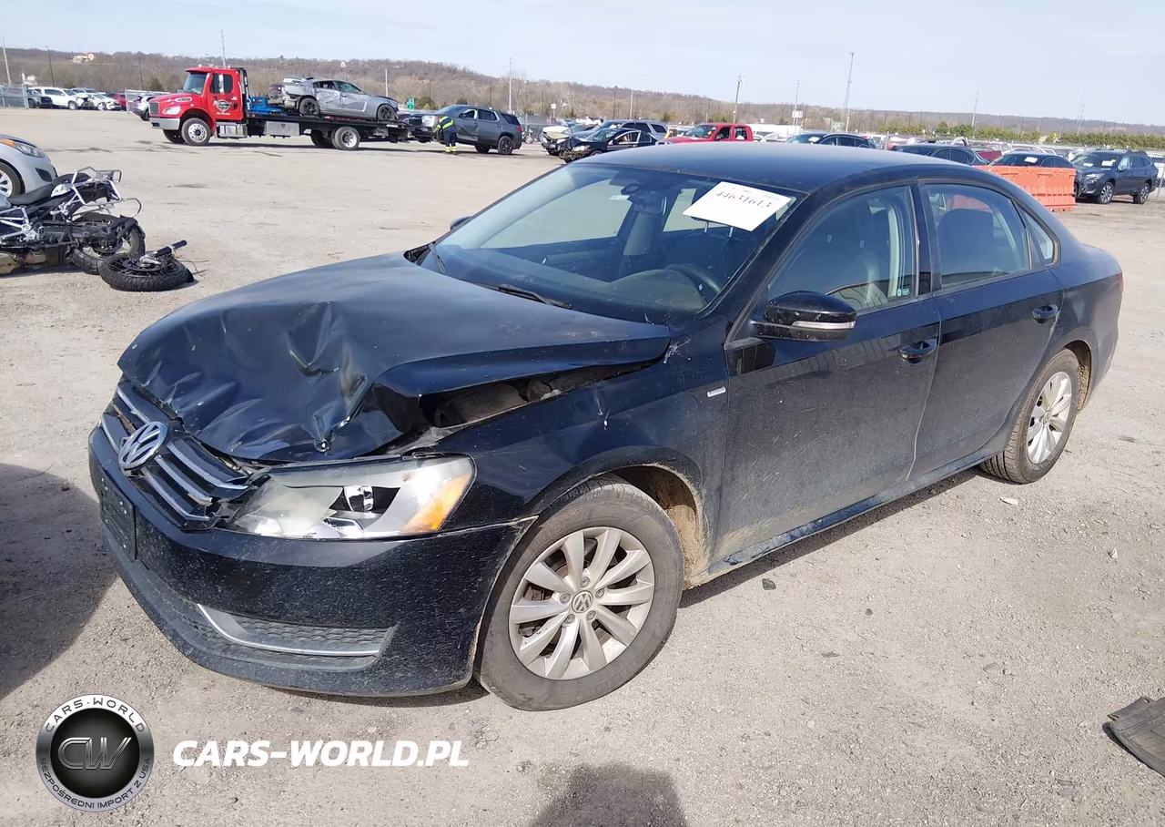 2014 Volkswagen Passat 1.8T Wolfsburg Edition VIN:1VWAT7A33EC078420 - 2