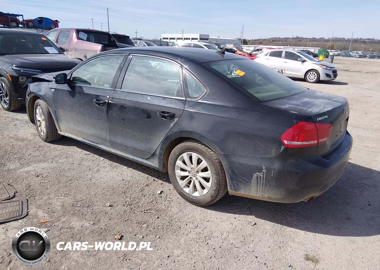2014 Volkswagen Passat 1.8T Wolfsburg Edition VIN:1VWAT7A33EC078420 - 3