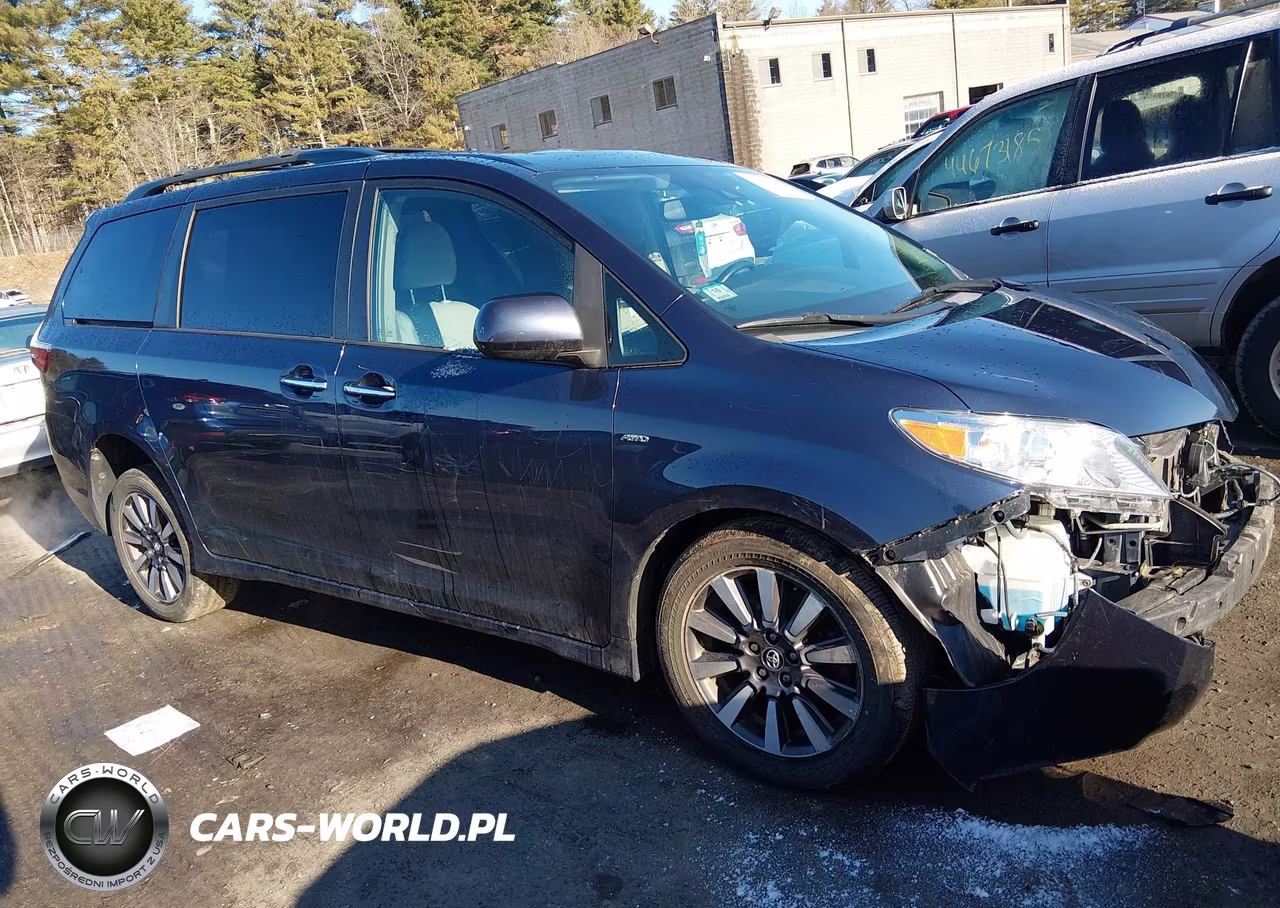 2019 Toyota Sienna Xle Premium 7 Passenger