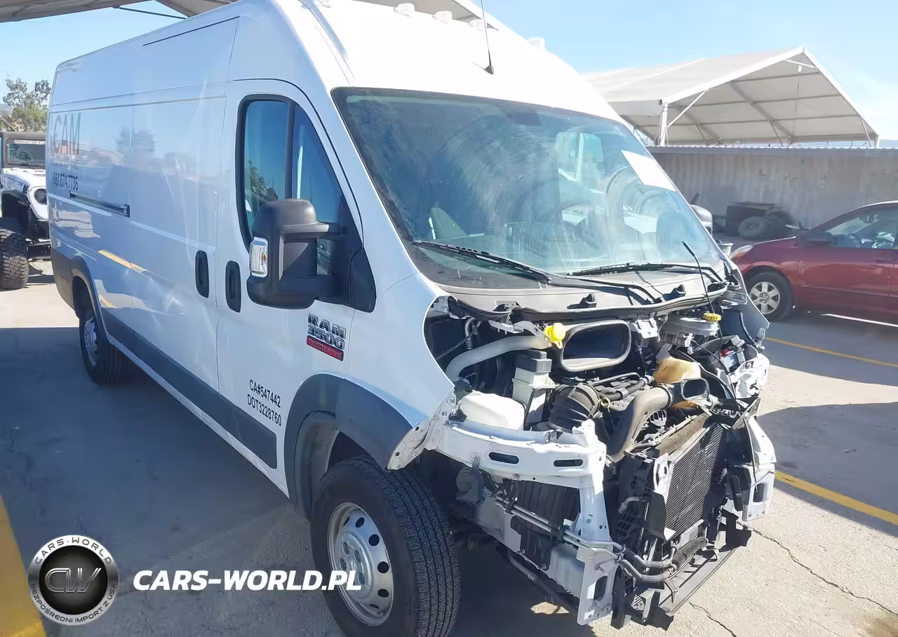 2018 Ram Promaster 3500 Cargo Van High Roof 159 Wb Ext