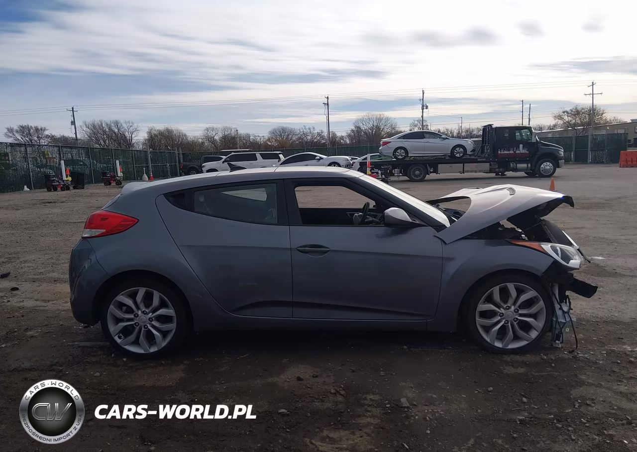2013 Hyundai Veloster Base W-Black VIN:KMHTC6ADXDU131911 - 14