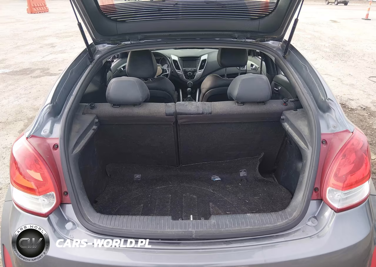 2013 Hyundai Veloster Base W-Black VIN:KMHTC6ADXDU131911 - 17