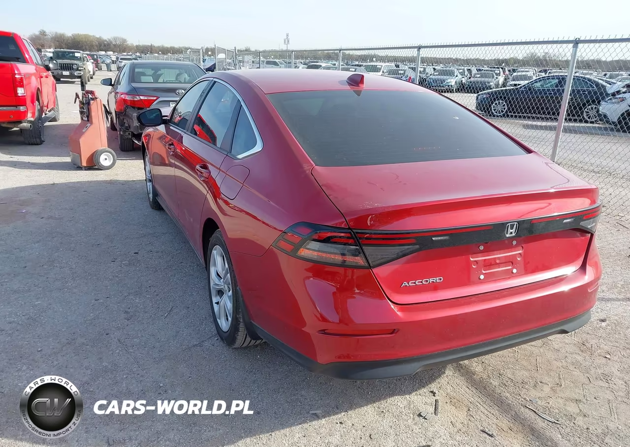 2025 Honda Accord Lx VIN:1HGCY1F2XSA003944 - 3